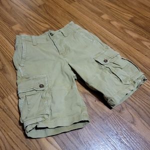 Men's AE Khaki Cargo Shorts Size 26